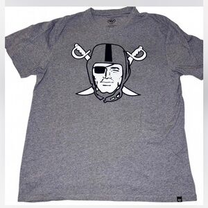 47 Gray Graphic Tee with Iconic Design